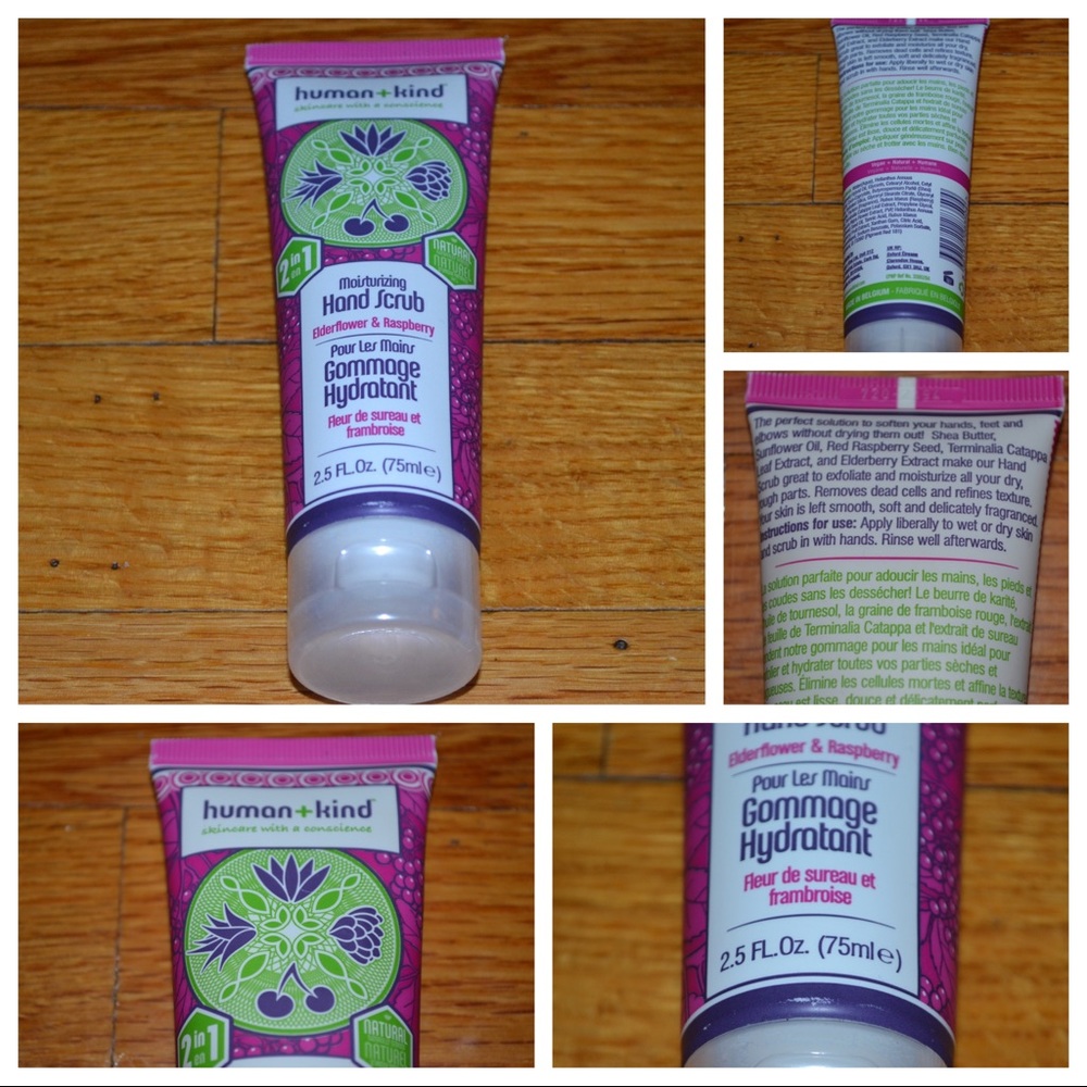 Human + Kind Hand Scrub Elderflower + Raspberry